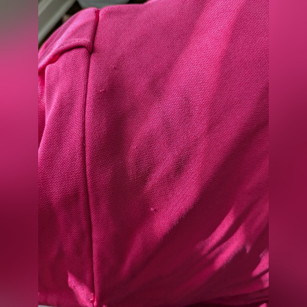 Halston Randi Pink Cutout Jumpsuit Size 16 - Picture 8 of 9